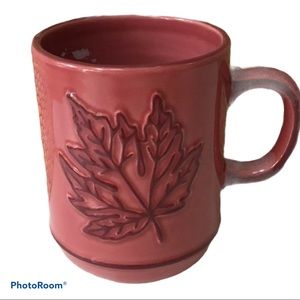 Leaf Imprint Mug NWT